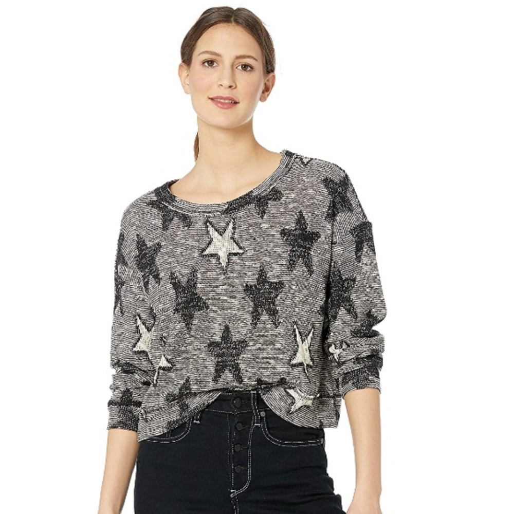 SPLENDID Stargazer Pullover Sweater Top EUC M - Picture 10 of 12